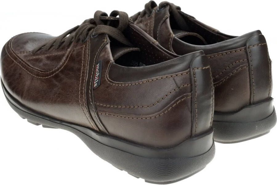 Mephisto Damian Donkerbruine Leren Schoenen Brown Heren - Foto 3