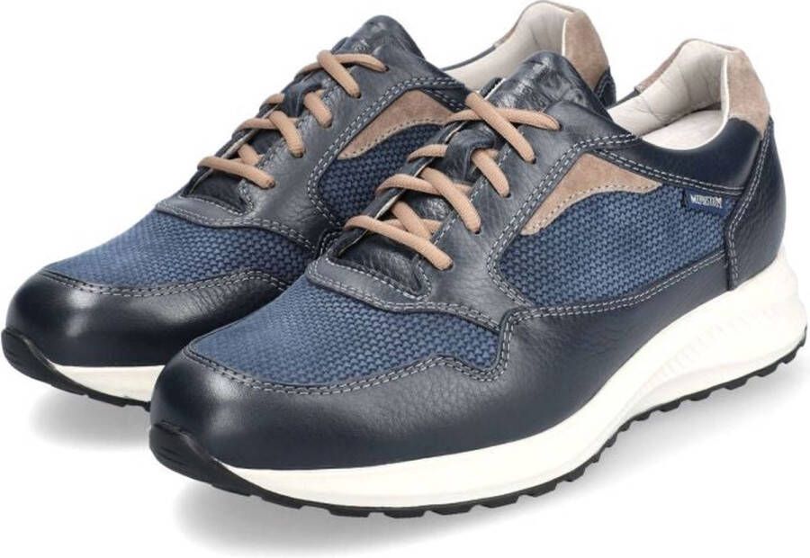 Mephisto Davis heren sneaker blauw