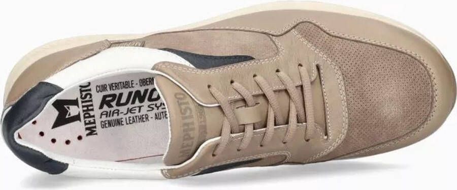 Mephisto DAVIS~NE.~~~~~~~~~~~~~~~~~~~~~ Vrije tijdsschoenenHeren veterschoenHeren sneakersCasual Taupe - Foto 5
