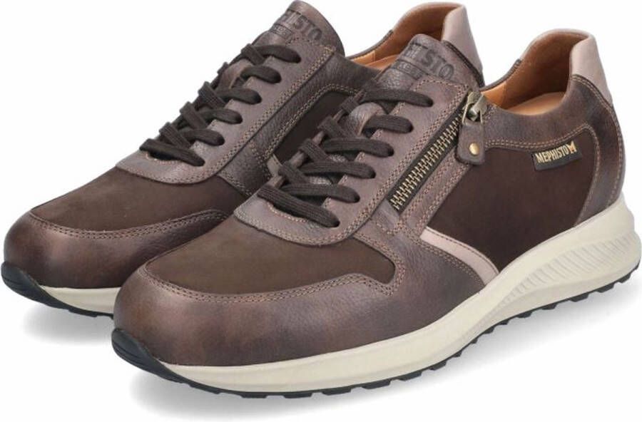 Mephisto Dino heren sneaker bruin