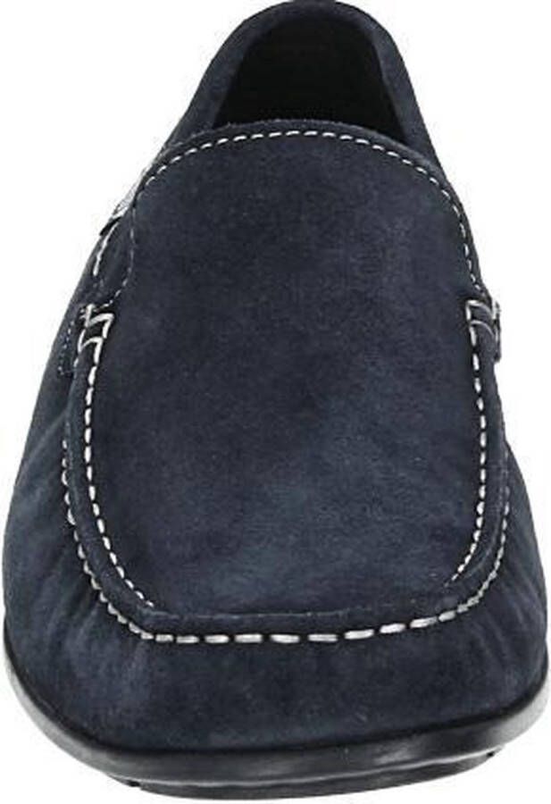 Mephisto Donkerblauwe Mocassins Algoras Velours Heren