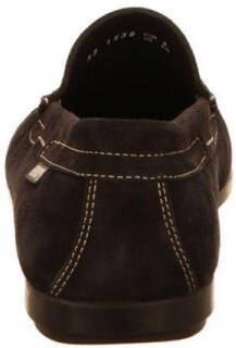 Mephisto Donkerblauwe Mocassins Algoras Velours Heren