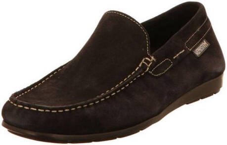 Mephisto Donkerblauwe Mocassins Algoras Velours Heren - Foto 10