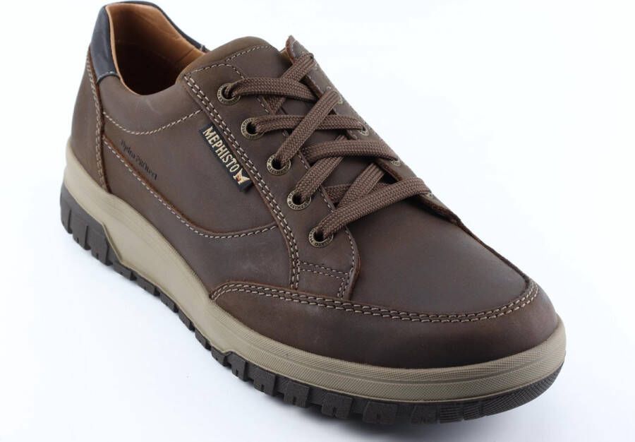 Mephisto Donkerbruine Veterschoenen Hydro Protect - Foto 4