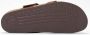 Mephisto Mobils DOUGLAS Heren Teenslipper Extra Breed Kastanjebruin - Thumbnail 3
