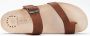 Mephisto Mobils DOUGLAS Heren Teenslipper Extra Breed Kastanjebruin - Thumbnail 4