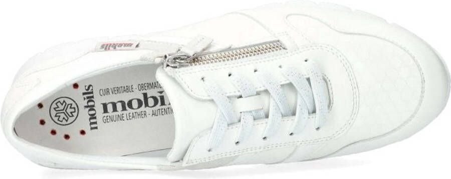 Mephisto DONIA~SILK~~~~~~~~~~~~~~~~~~~~ Lage sneakersDames sneakers Wit beige - Foto 6