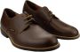 Mephisto Elegante donkerbruine leren schoen Beige Heren - Thumbnail 5