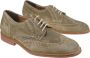 Mephisto Donker Taupe Suède Veterschoen Beige Heren - Thumbnail 3