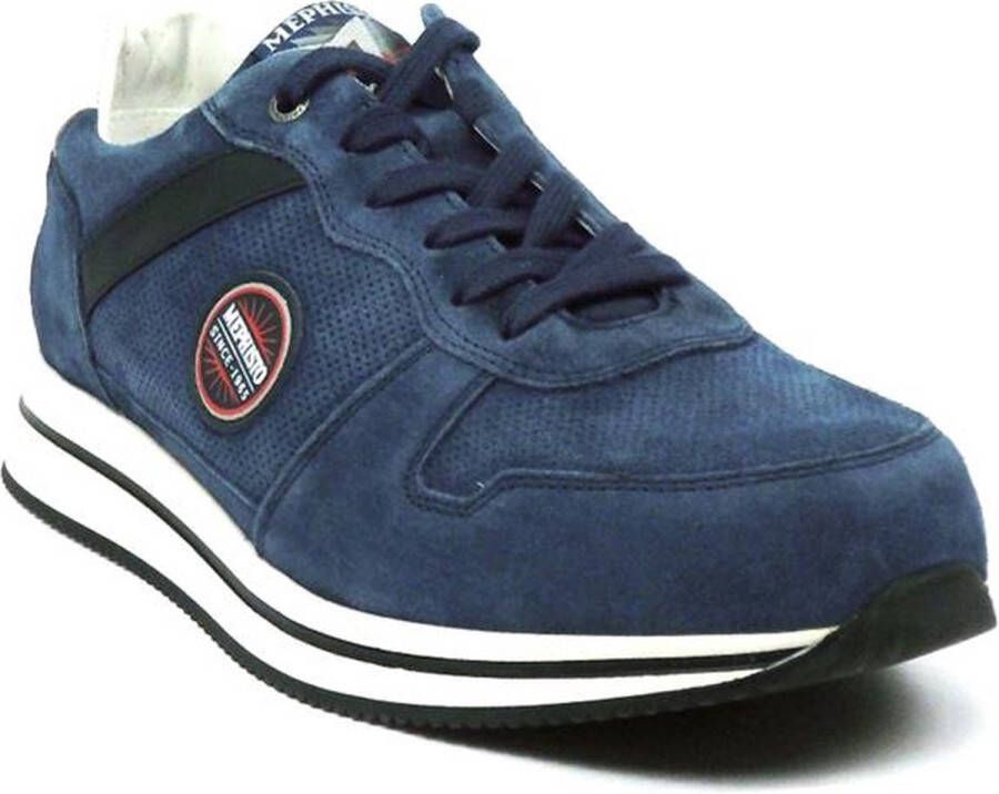 Mephisto GARRY VELSPORT Volwassenen Lage sneakersVrije tijdsschoenen Blauw