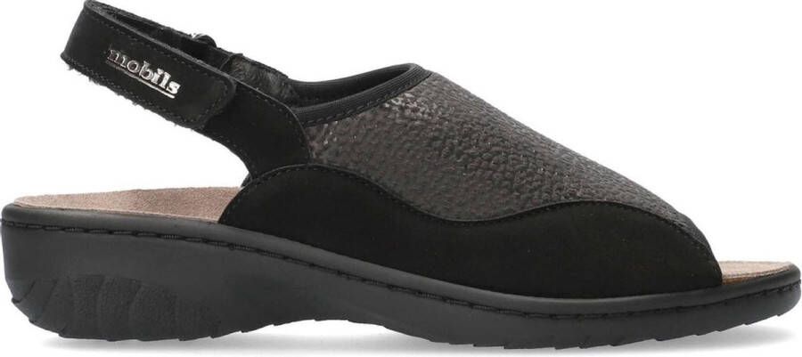 Mephisto Gisella dames sandaal zwart