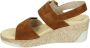 Mephisto GIULIA VELCALF Volwassenen Sandalen met hakDames Sandalen Cognac - Thumbnail 5