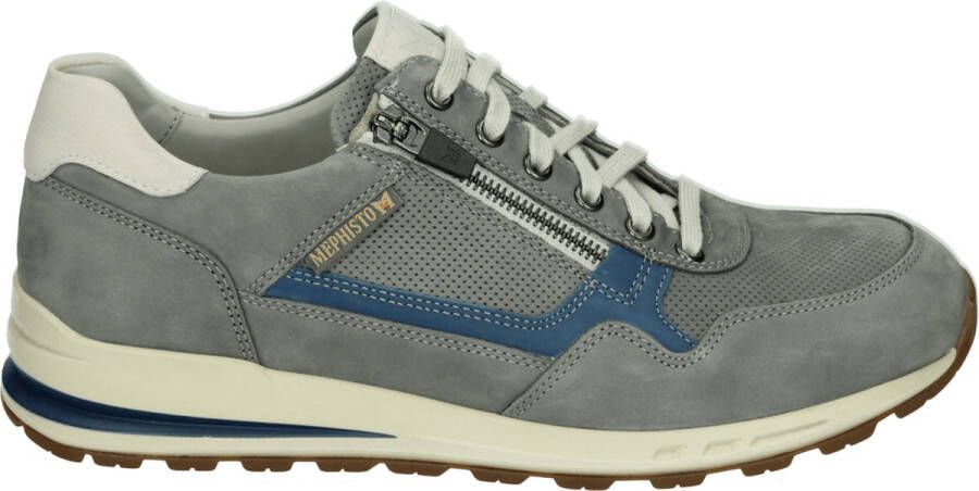 Mephisto GREG VELSPORT CasualHeren sneakersHeren veterschoenVrije tijdsschoenen Grijs