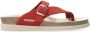 Mephisto Rode 'Helen' Teenslipper Uitverkoop Red Dames - Thumbnail 5