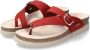 Mephisto Rode 'Helen' Teenslipper Uitverkoop Red Dames - Thumbnail 6