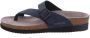 Mephisto HELEN SANDALBUCK Volwassenen Dames slippers Kleur: Blauw - Thumbnail 4