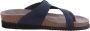 Mephisto HELEN SANDALBUCK Volwassenen Dames slippers Kleur: Blauw - Thumbnail 6