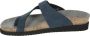 Mephisto HELEN SANDALBUCK Volwassenen Dames slippers Kleur: Blauw - Thumbnail 9