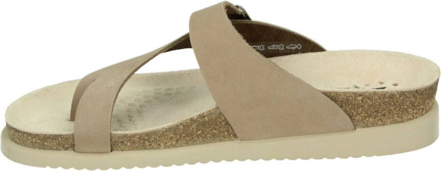 Mephisto HELEN SANDALBUCK Volwassenen Dames slippers Wit beige