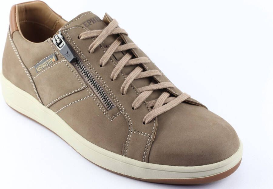 Mephisto HENDRIK NOMAD Volwassenen Heren sneakersVrije tijdsschoenen Taupe