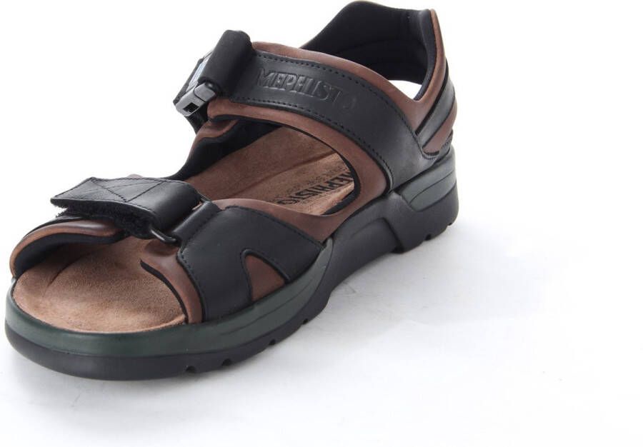 Mephisto Heren Sandalen Donkerbruin