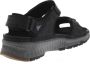 Mephisto Allrounder Sandalen Honduras Zwart Imitatie Leer Verwisselbaar Voetbed - Thumbnail 3