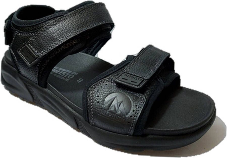 Mephisto Heren Sandalen Tito Black Zwart - Foto 4