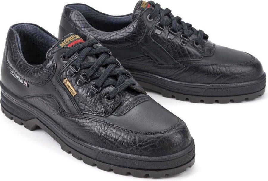 Mephisto Heren Veterschoenen Barracuda Mephitex Black Zwart