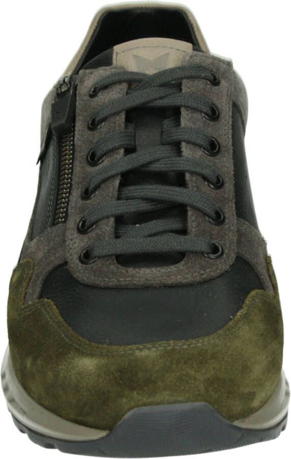 Mephisto BRADLEY VELSPORT Volwassenen Heren sneakersHeren veterschoenVrije tijdsschoenen Groen - Foto 8