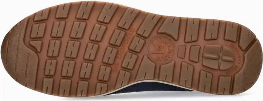 Mephisto Heren Veterschoenen Bradley Nomad Navy Blauw
