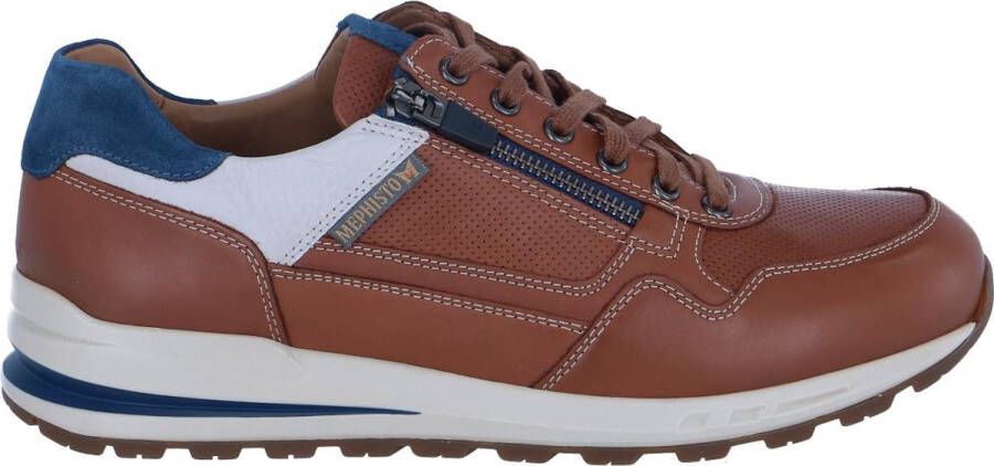 Mephisto Heren Veterschoenen Bradley Randy Hazelnut Cognac