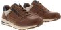Mephisto BRADLEY RANDY Volwassenen Heren sneakersHeren veterschoenVrije tijdsschoenen Cognac - Thumbnail 9