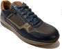 Mephisto BRADLEY RANDY Volwassenen Heren sneakersHeren veterschoenVrije tijdsschoenen Blauw - Thumbnail 4