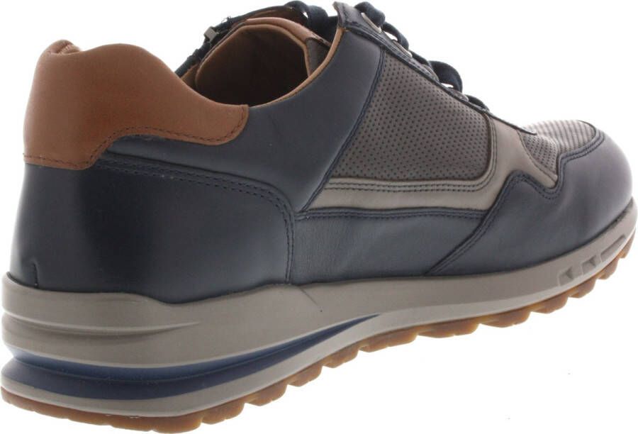 Mephisto Heren Veterschoenen Bradley Randy Navy Donkerblauw