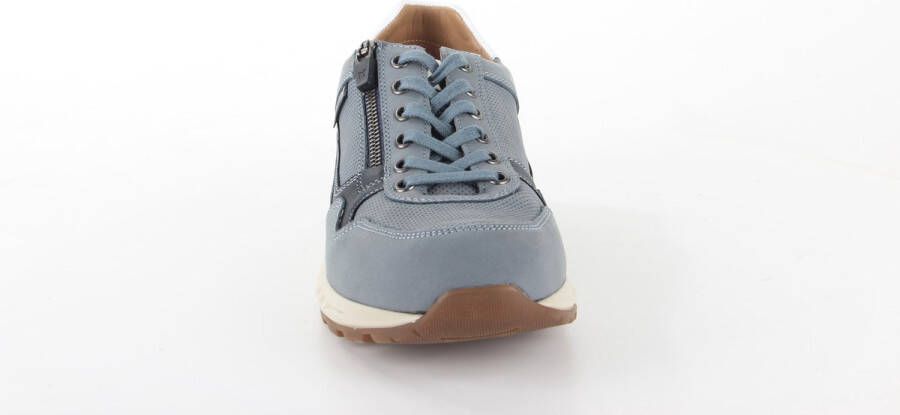 Mephisto Heren Veterschoenen Bradley Sea Blue Lichtblauw