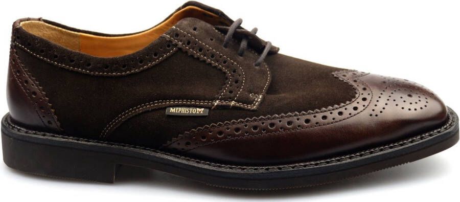 Mephisto Heren Veterschoenen Bruin