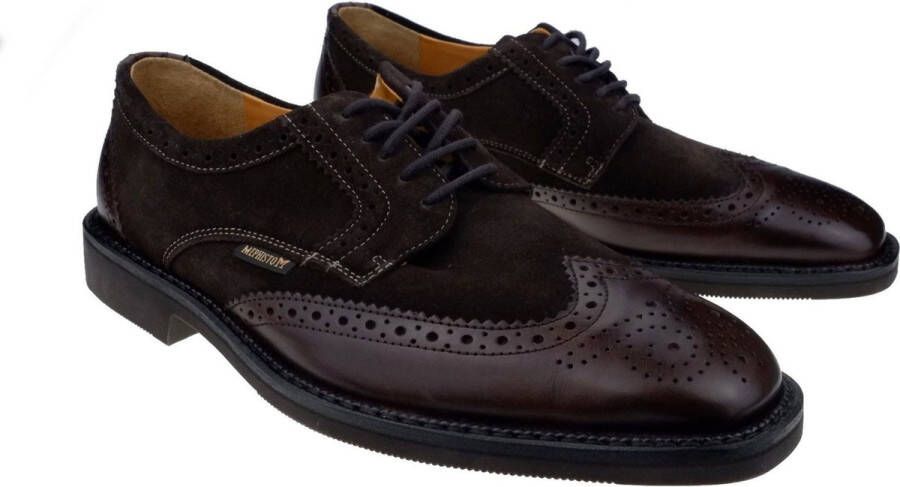 Mephisto Heren Veterschoenen Bruin