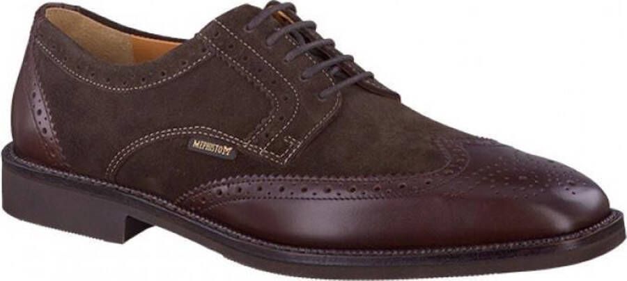 Mephisto Heren Veterschoenen Bruin