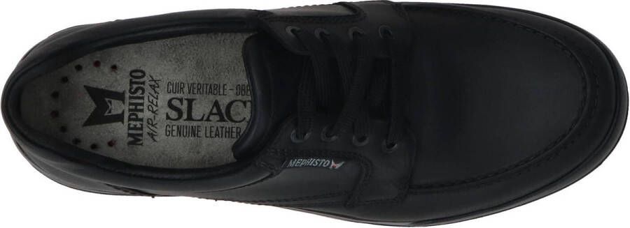 Mephisto Heren Veterschoenen Charles Black Zwart