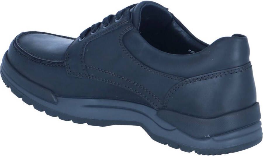 Mephisto Heren Veterschoenen Charles Black Zwart