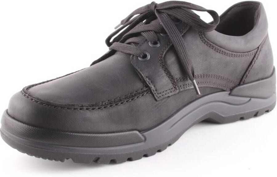 Mephisto Heren Veterschoenen Charles Black Zwart