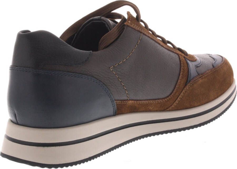 Mephisto Heren Veterschoenen Gilford Brown Bruin ½ - Foto 5