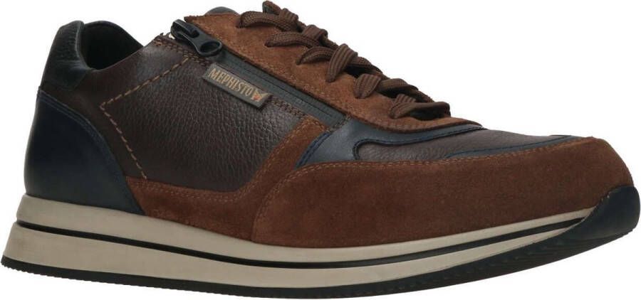 Mephisto Heren Veterschoenen Gilford Brown Bruin ½ - Foto 9