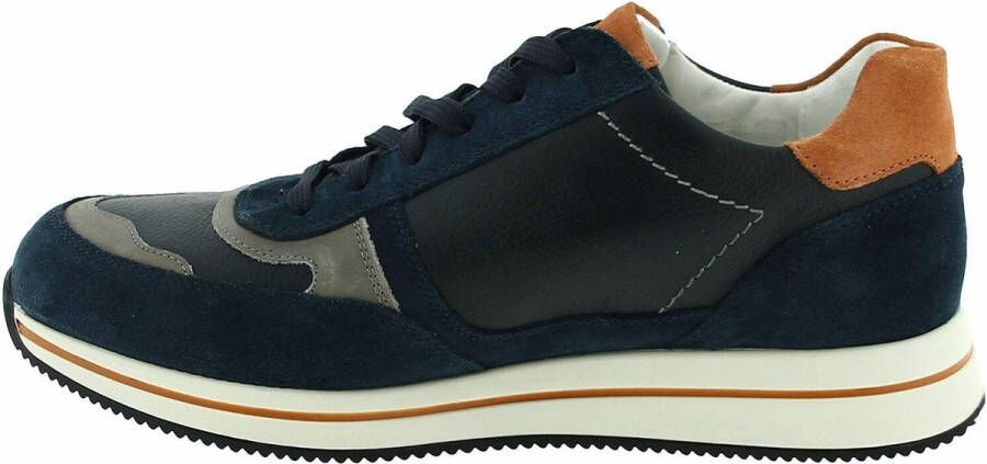 Mephisto Heren Veterschoenen Gilford Mulberry Blauw