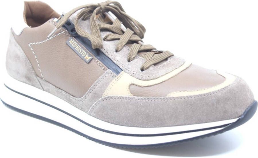 Mephisto Veterschoenen Gilford Warm Grey Beige - Foto 12