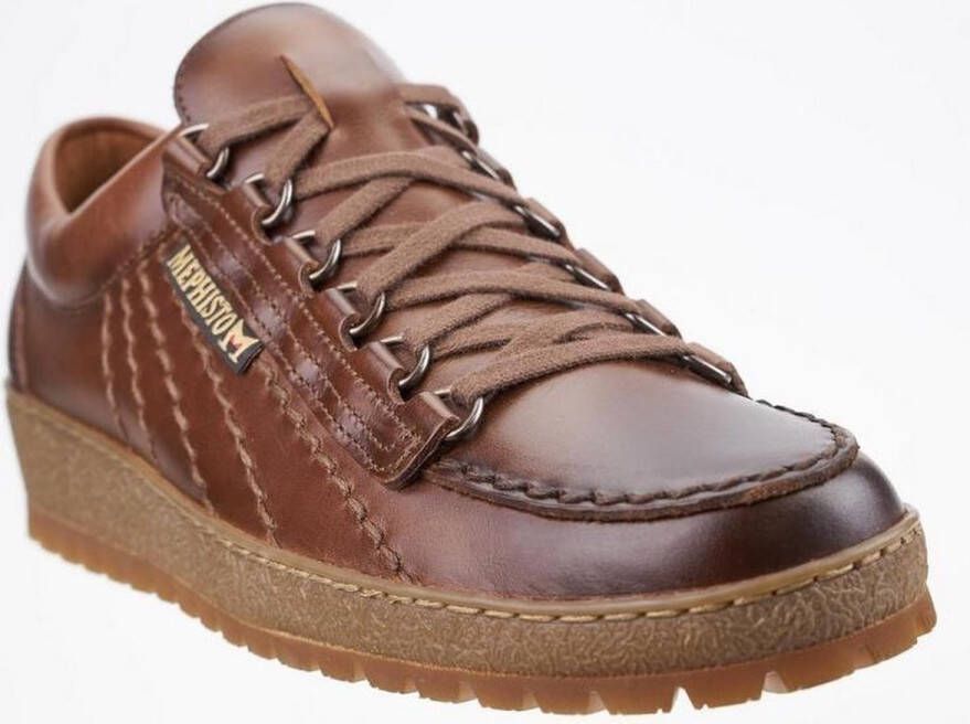 Mephisto Heren Veterschoenen Rainbow Heritage Bruin