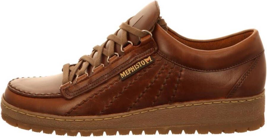 Mephisto Heren Veterschoenen Rainbow Heritage Bruin