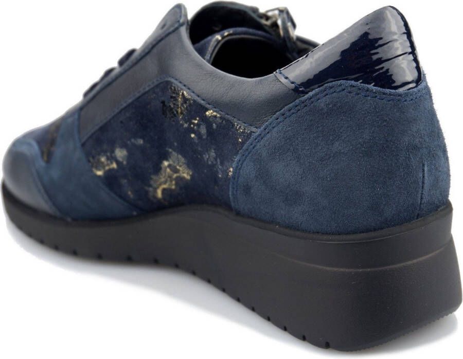 Mephisto Iasmina dames sneaker blauw