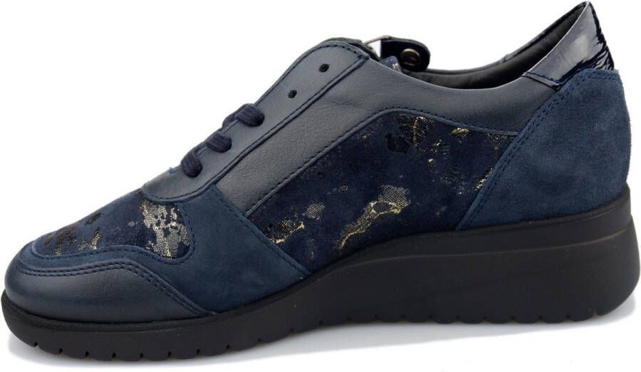 Mephisto Iasmina dames sneaker blauw