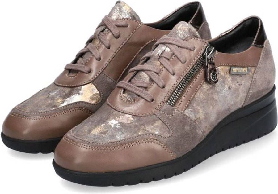 Mephisto Iasmina dames sneaker Dark taupe